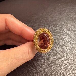 Vintage luxury designed open ring